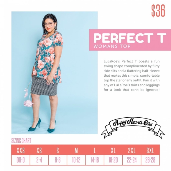 Lularoe Perfect Tee - Picture 3 of 3
